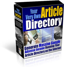Article Site Directory Ebook + Resell Rights