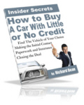 How To Buy A Car With Little Or No Credit