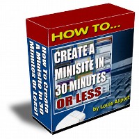 How To Create A Minisite In 30 Minutes Or Less