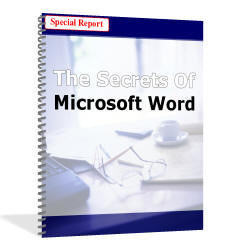 The Secrets of Microsoft Word - Click Image to Close