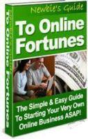 Newbies Guide To Online Fortunes - Click Image to Close