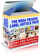 The Mega Private Label Article Pack - Click Image to Close