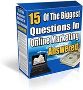 15 Of The Biggest Questions In Online Marketing Answered