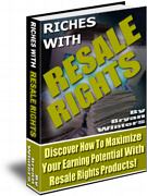 Riches With Resale Rights - Click Image to Close